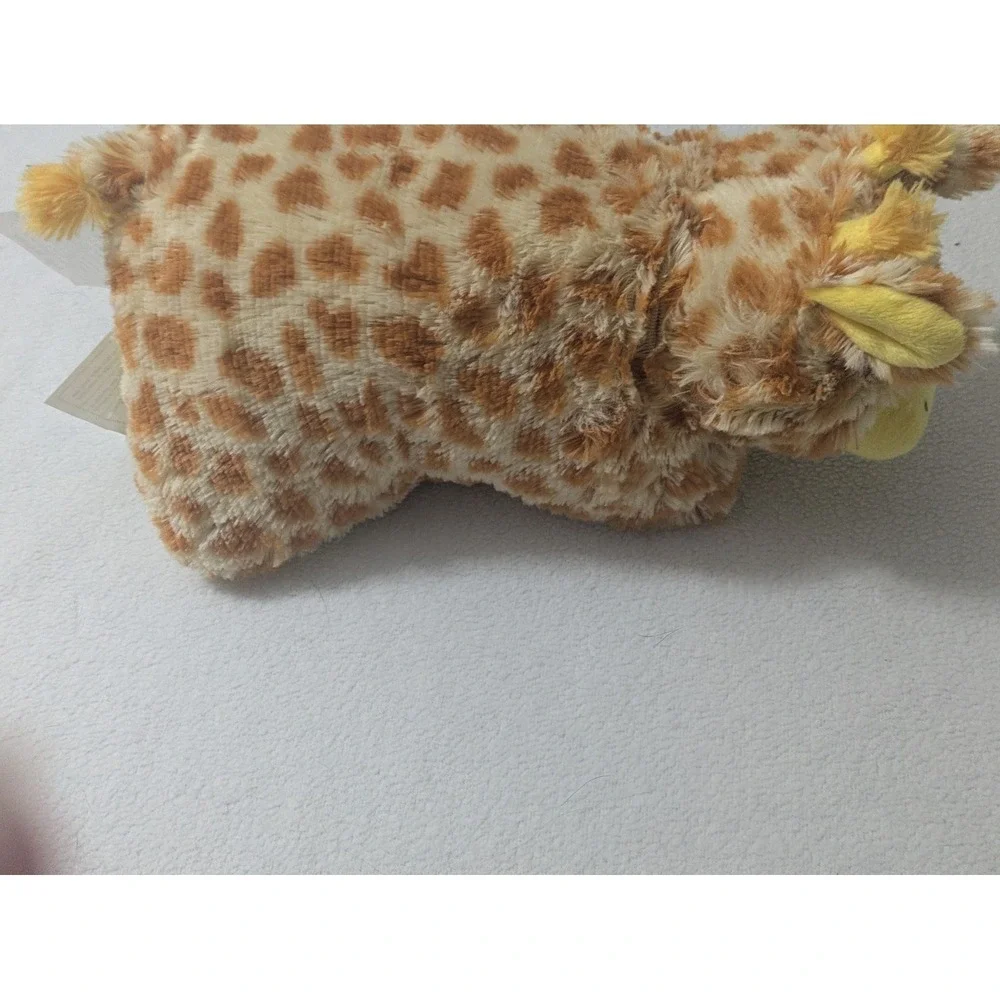 Pillow Pets Small Brown‎ Yellow Giraffe Stuffed Animal Plush Pillow 12